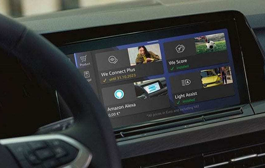 Volkswagen We Upgrade: bestel je opties achteraf